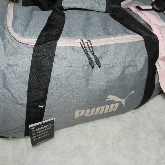 PUMA EVERCAT DEFENSE DUFFLE BAG GREY/LIGHT PINK🆕FAST😮‍💨⚡🚚 - Picture 9 of 15